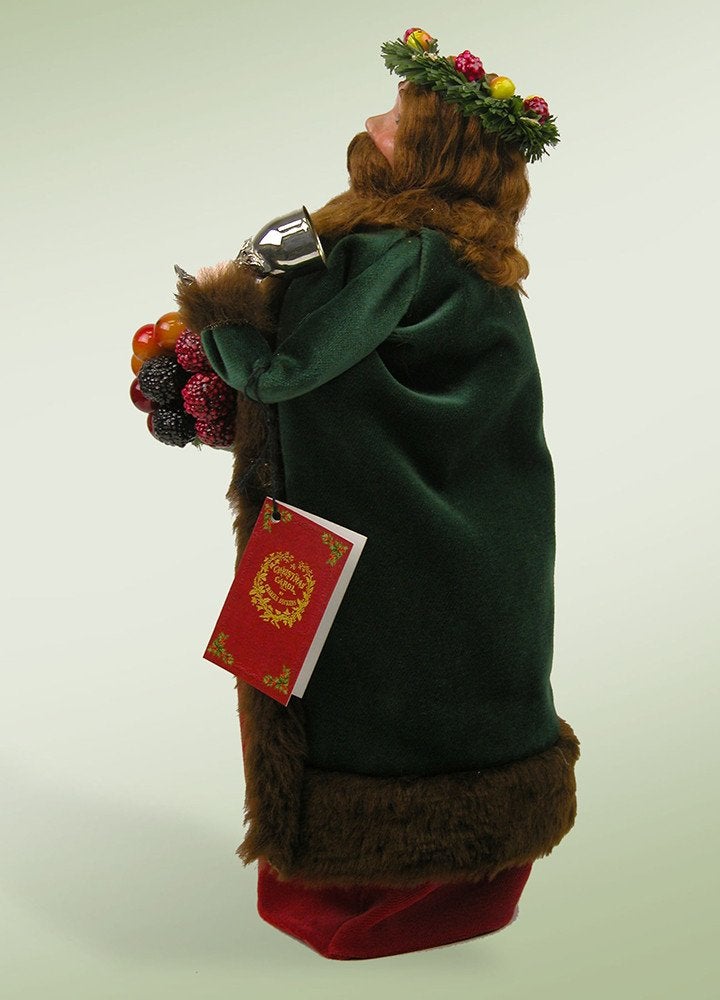 Byers' Choice Spirit Present Caroler Figurine 207 from The A Christmas Carol Collection - Image 5